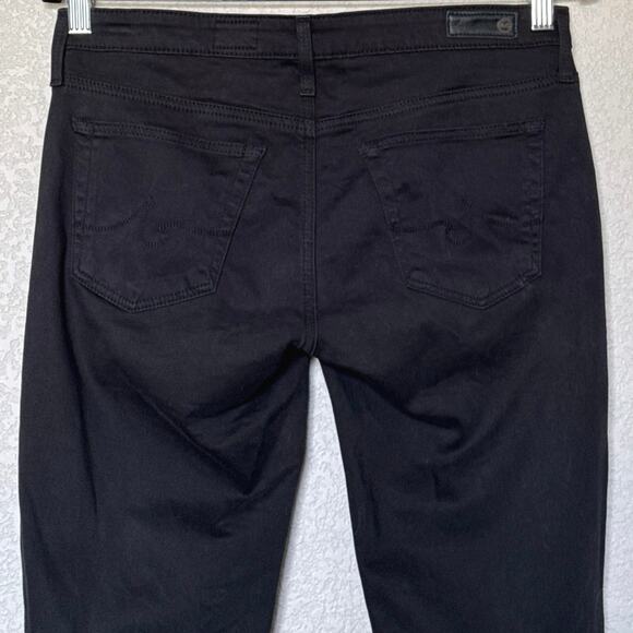 AG Adriano Goldschmied The Stilt Cigarette Leg Black Jeans Women’s Size 27R - Picture 8 of 12